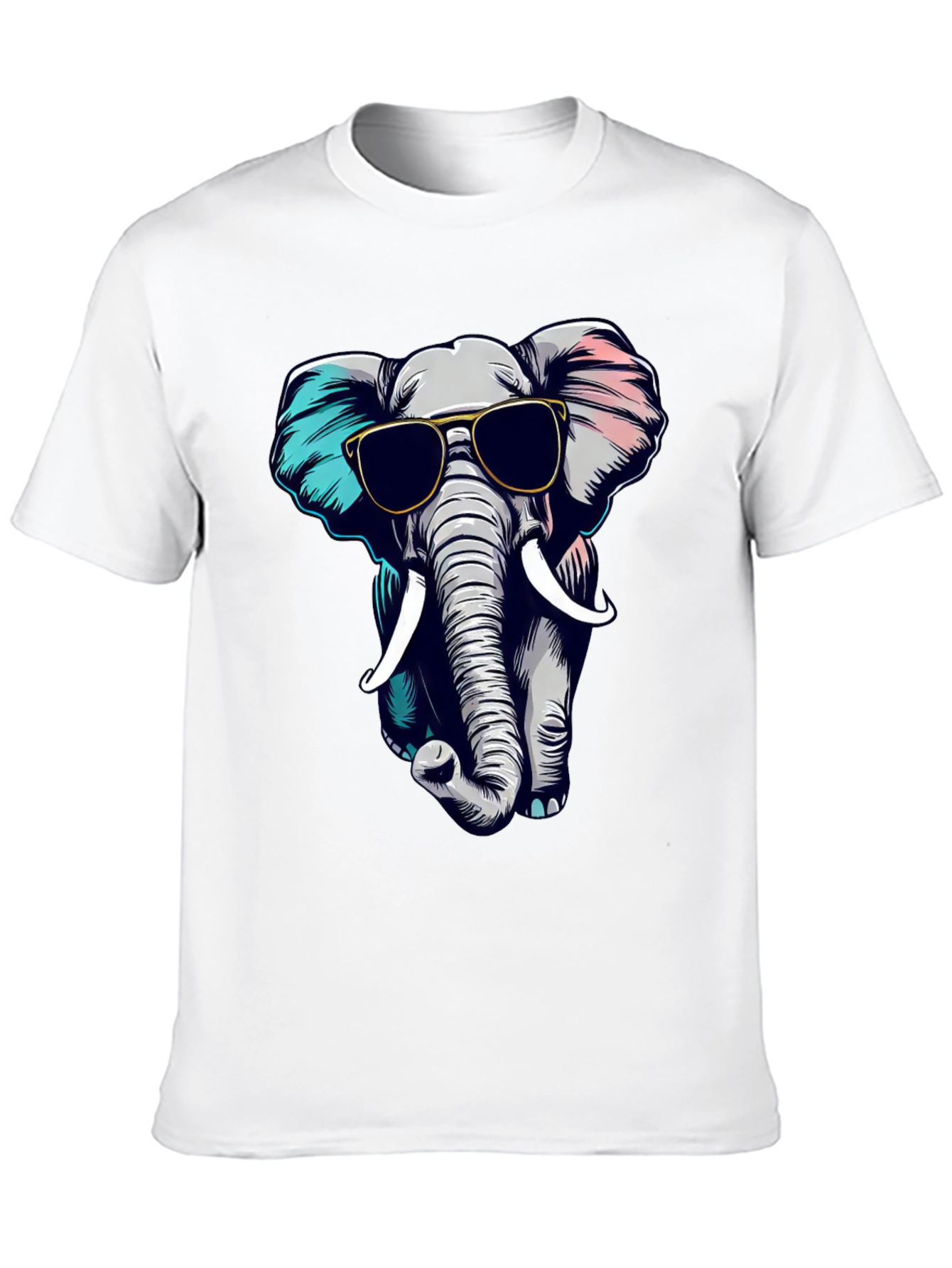 Cool Elephant Graphic Tee