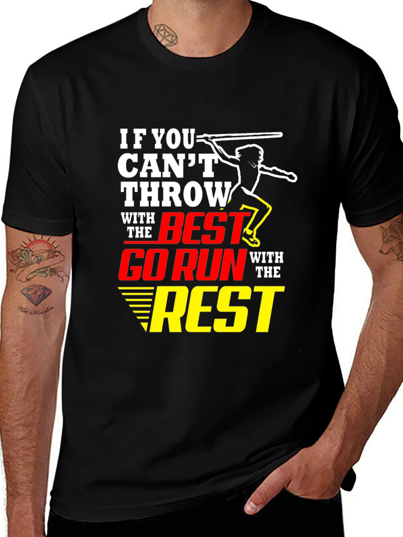 Throwing T-Shirt: If You Cant Throw With the Best!