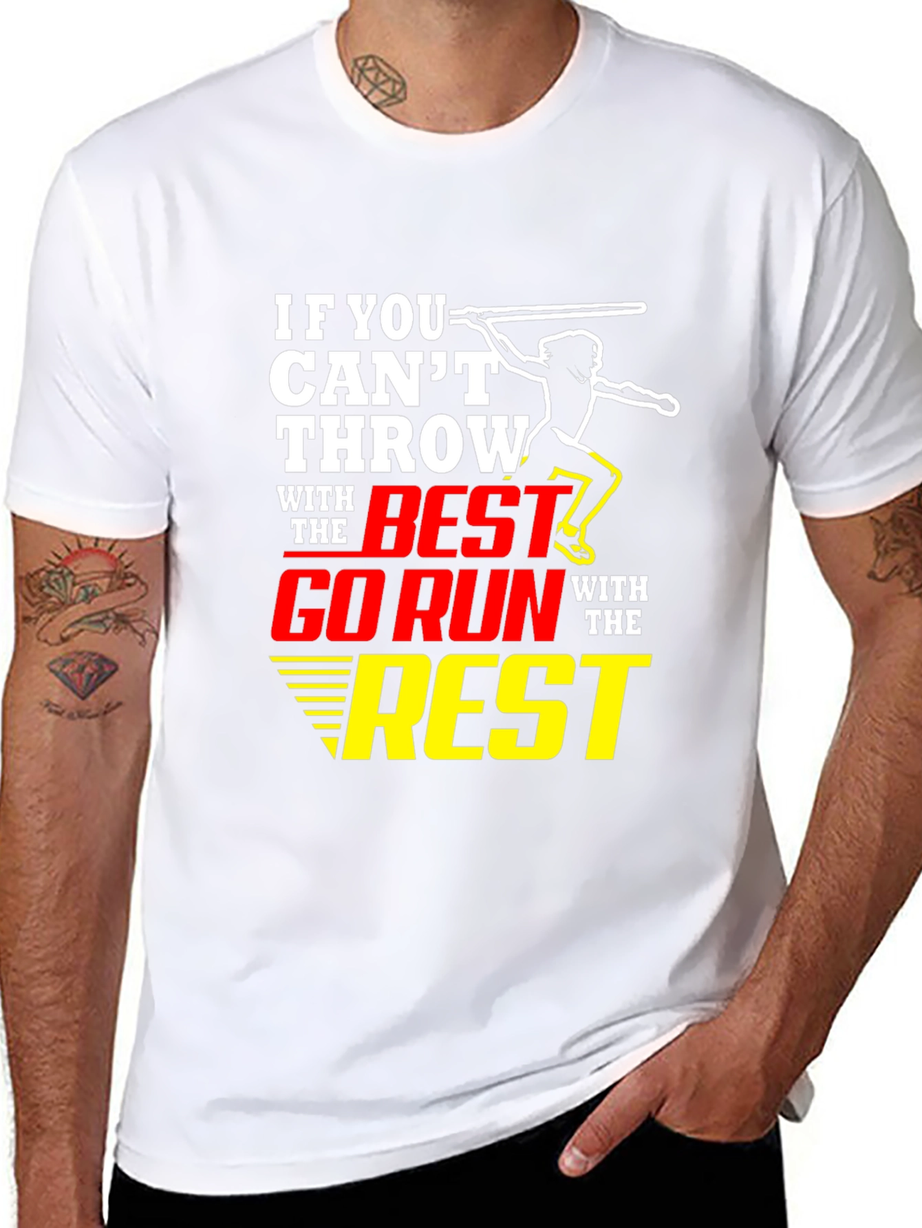 Throwing T-Shirt: If You Cant Throw With the Best!
