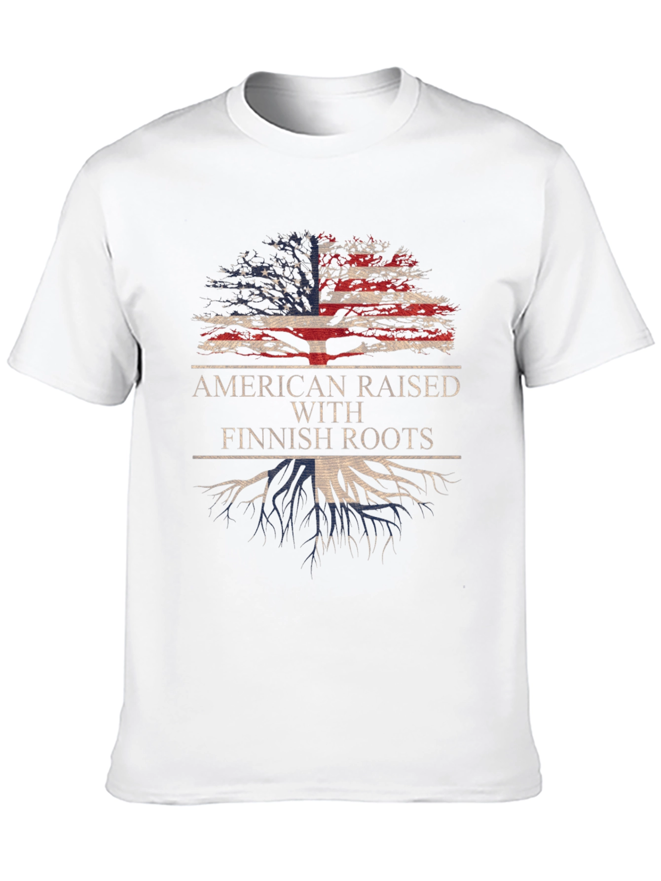 American Raised with Finnish Roots T-Shirt