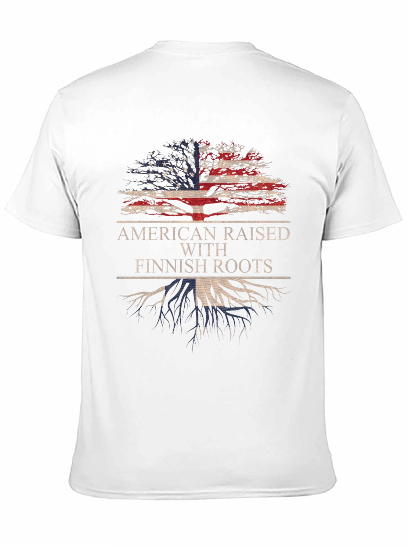 American Raised with Finnish Roots T-Shirt