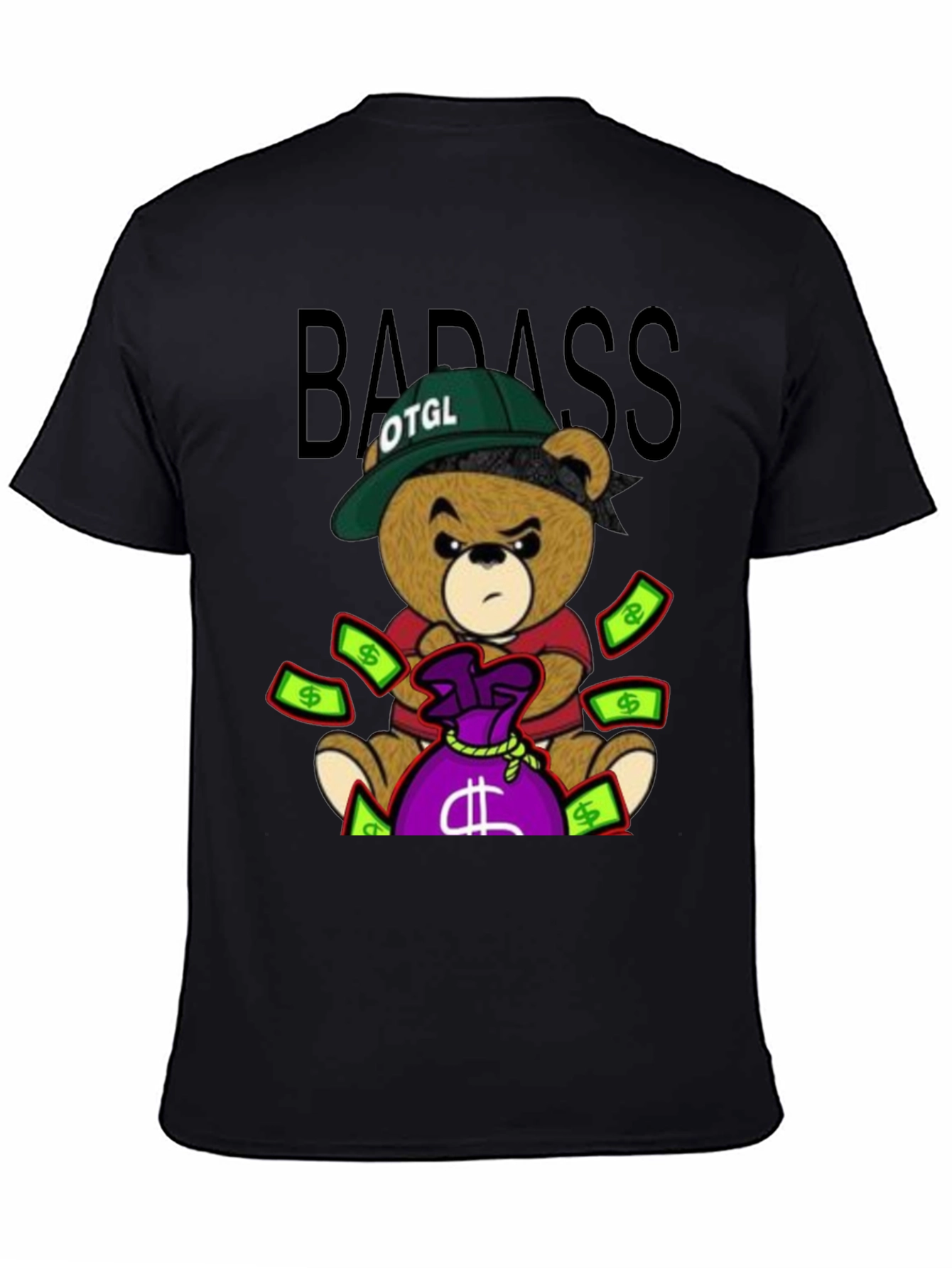 Badass Bear Graphic Tee