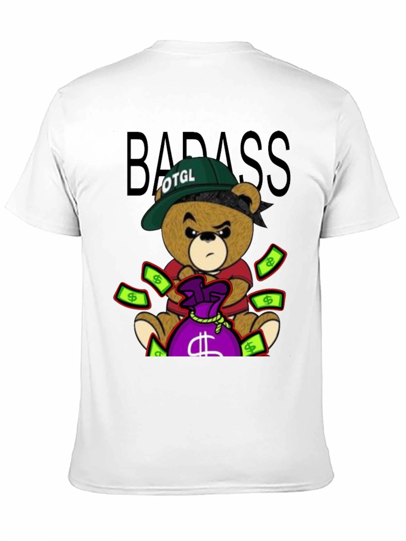 Badass Bear Graphic Tee