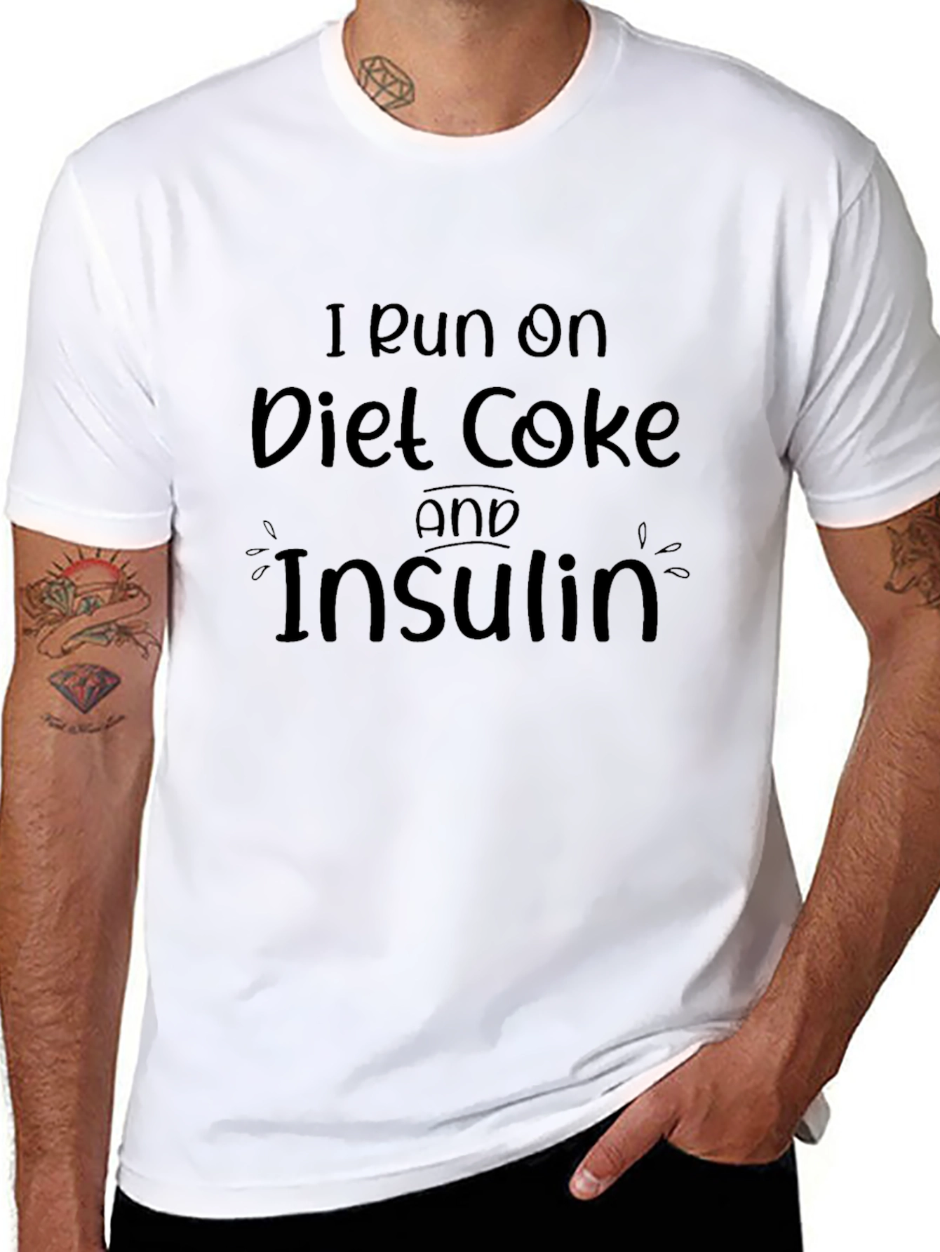 Diet Coke & Insulin Graphic Tee