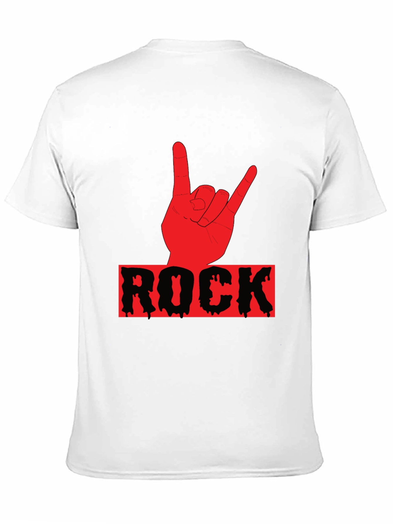 Rock On Graphic T-Shirt - Black