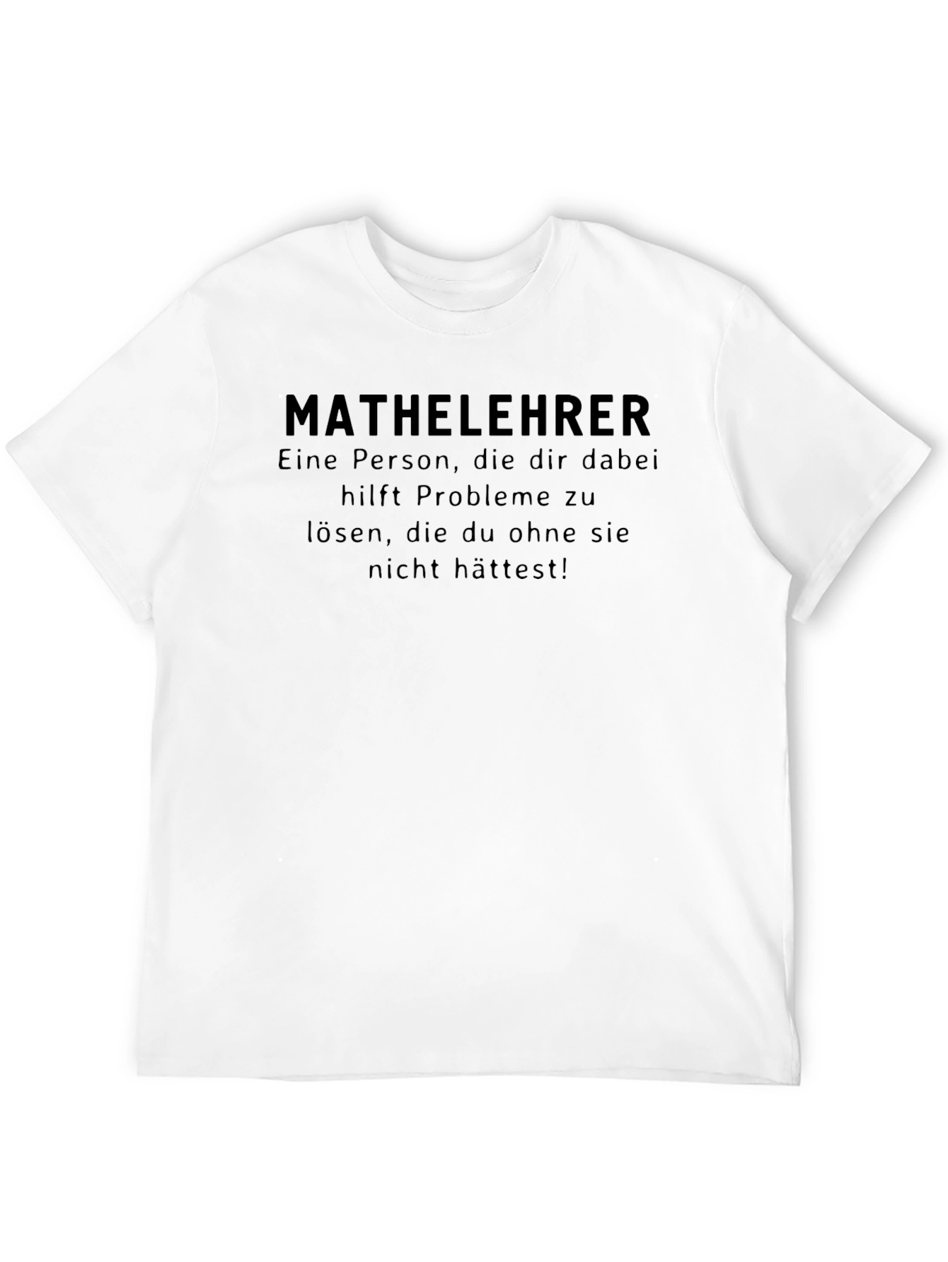 Funny Math Teacher T-Shirt - Problem Solver