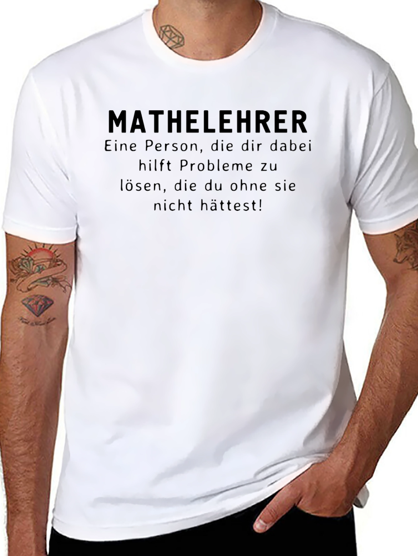 Funny Math Teacher T-Shirt - Problem Solver
