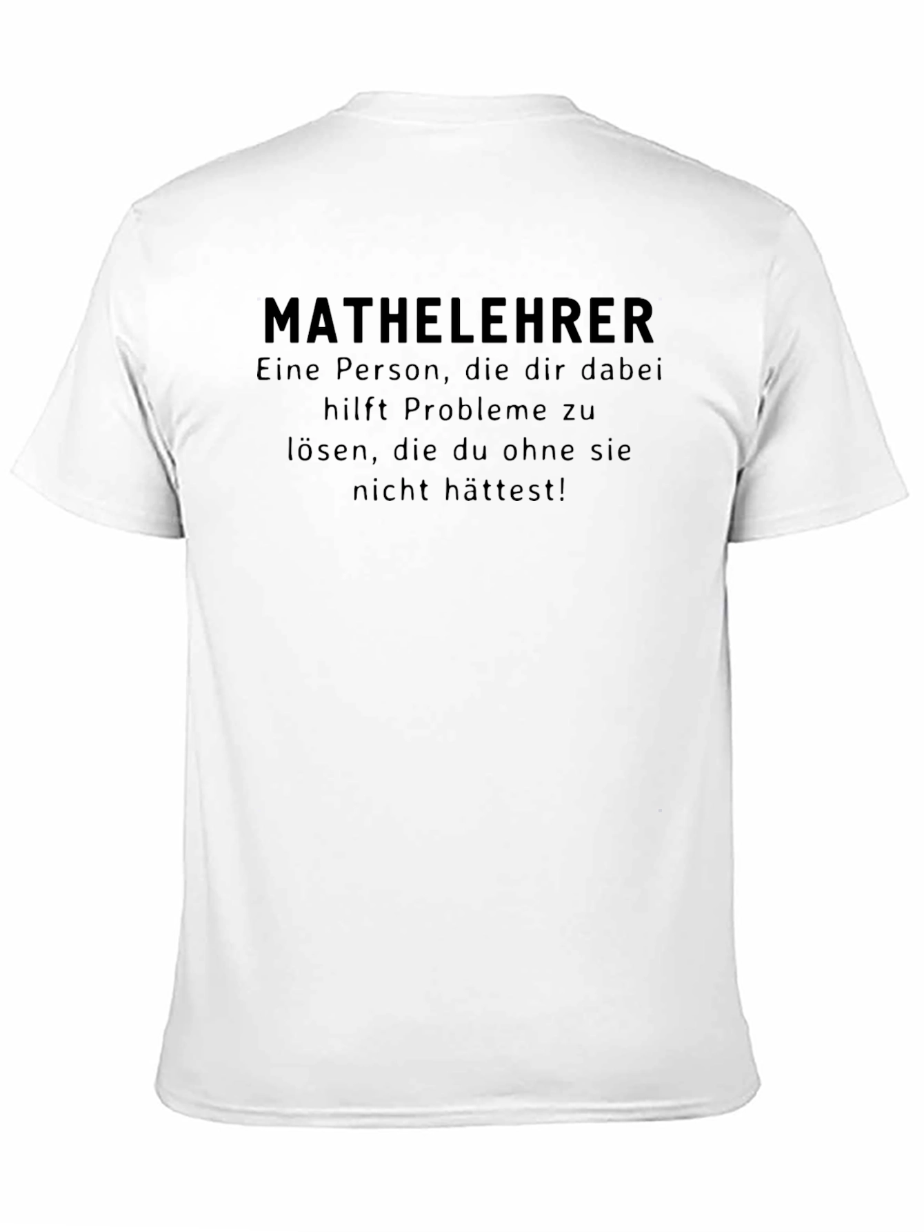Funny Math Teacher T-Shirt - Problem Solver