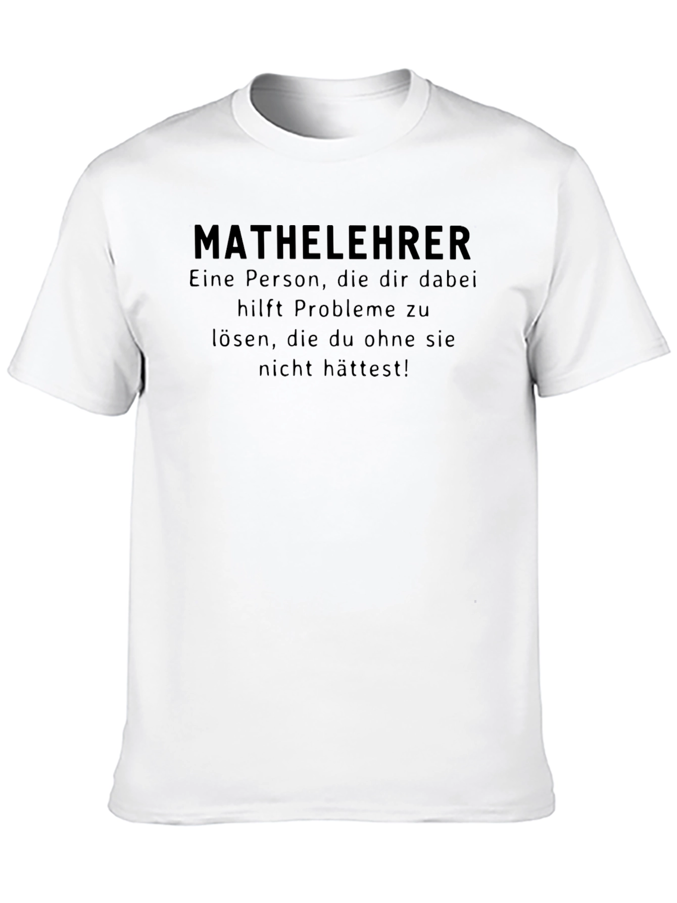 Funny Math Teacher T-Shirt - Problem Solver