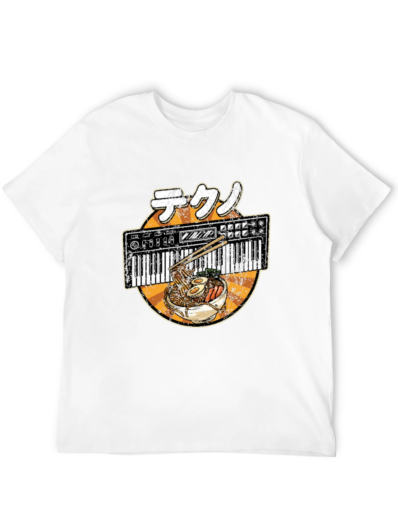 Ramen Synthesizer T-Shirt - Music & Food