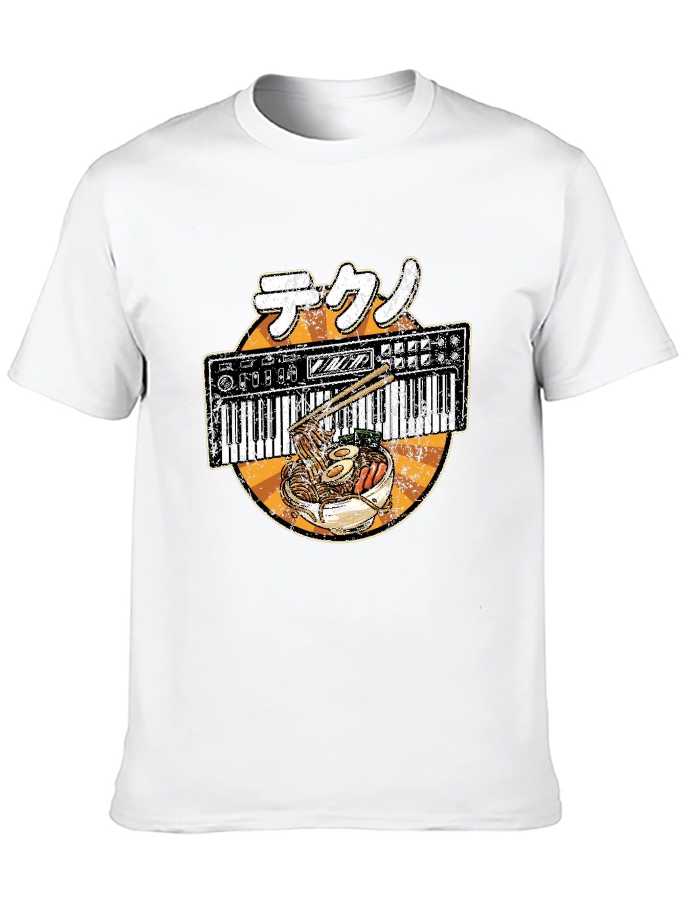 Ramen Synthesizer T-Shirt - Music & Food