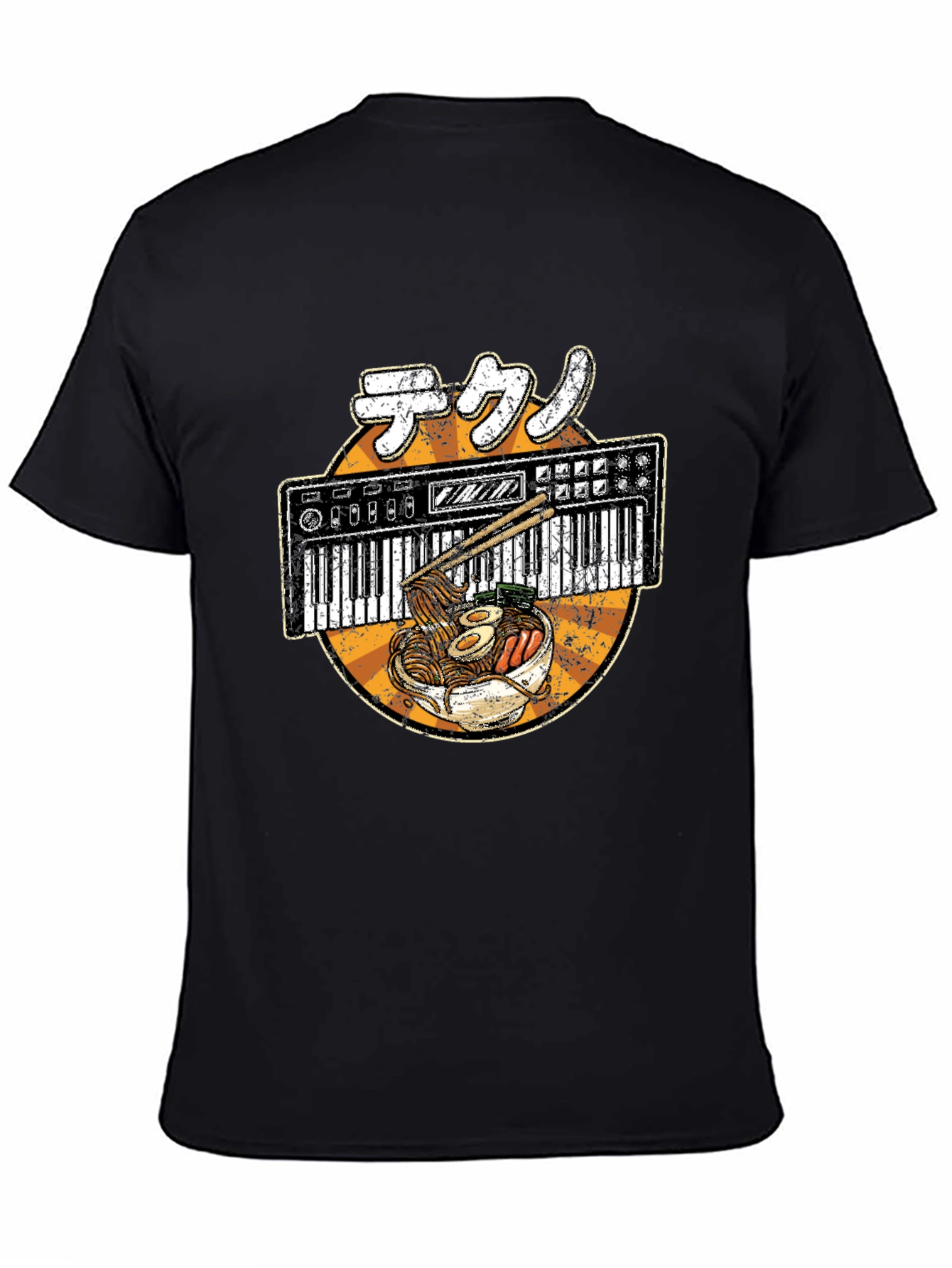 Ramen Synthesizer T-Shirt - Music & Food