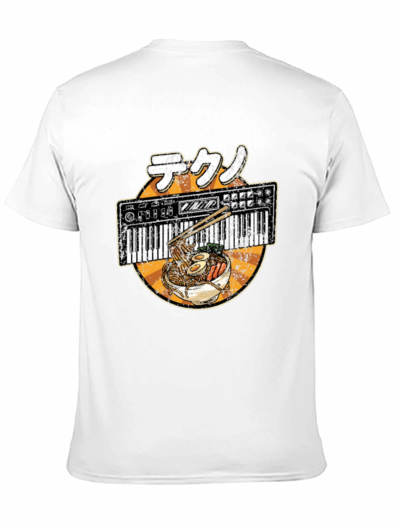 Ramen Synthesizer T-Shirt - Music & Food