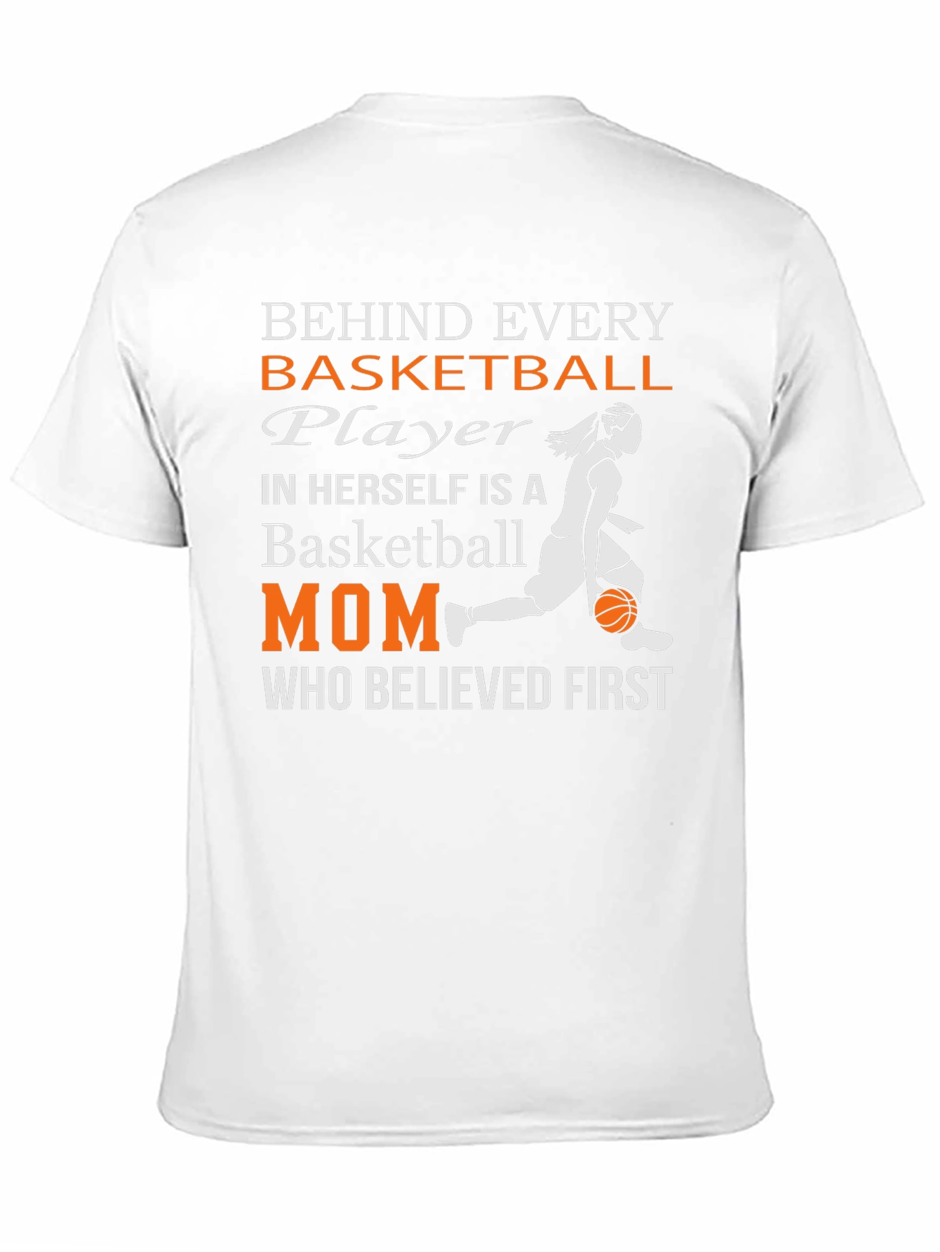 Basketball Mom T-Shirt - Player Support