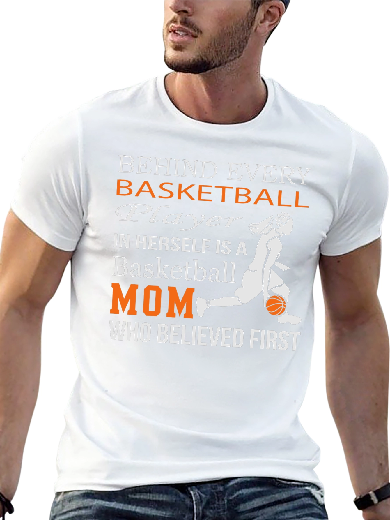 Basketball Mom T-Shirt - Player Support