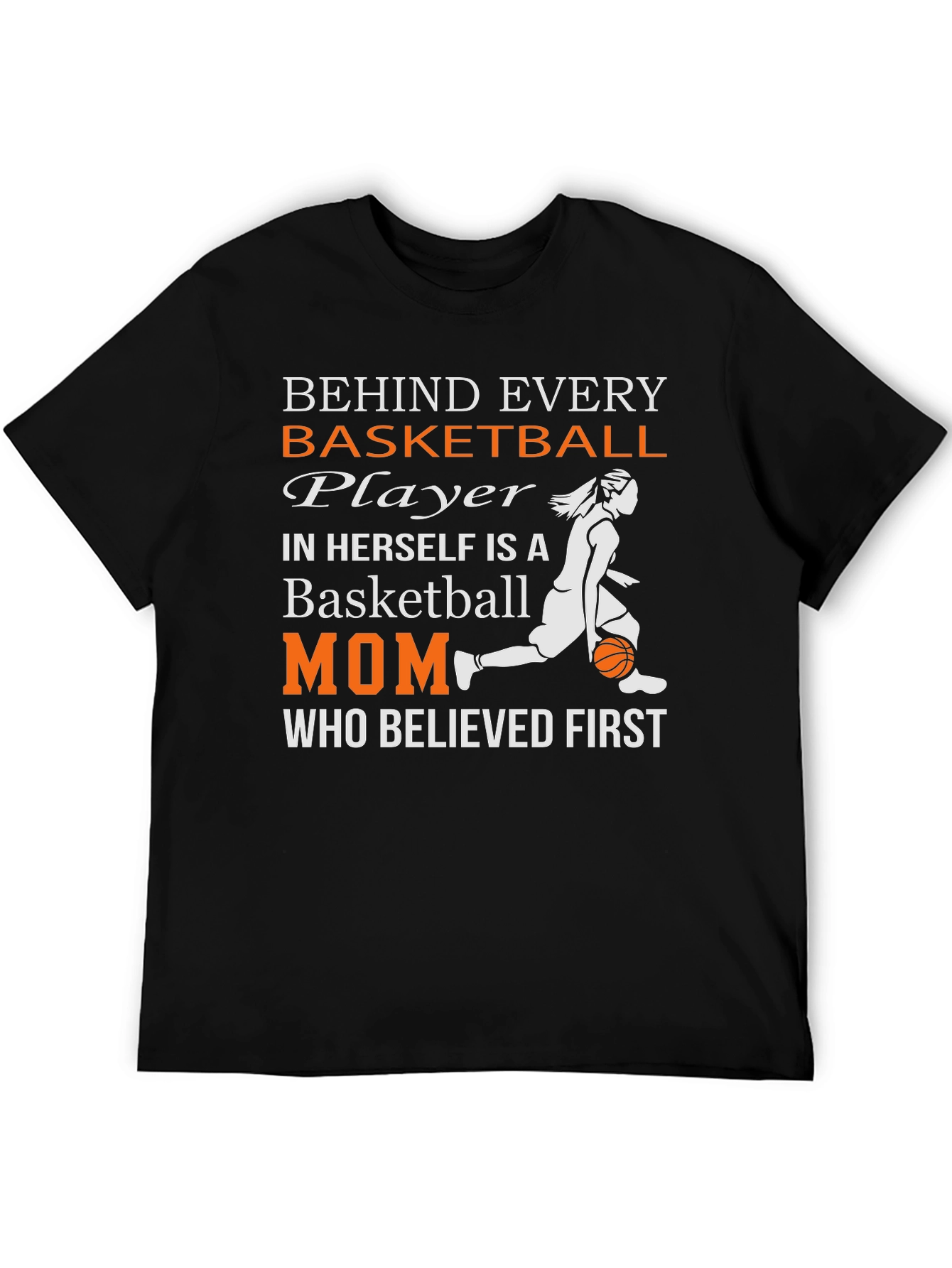 Basketball Mom T-Shirt - Player Support