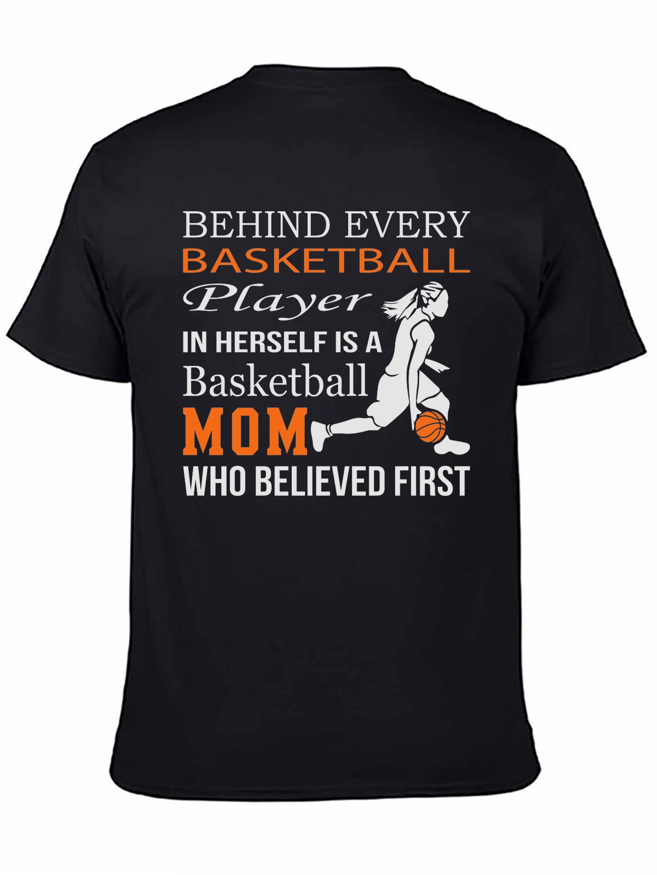 Basketball Mom T-Shirt - Player Support