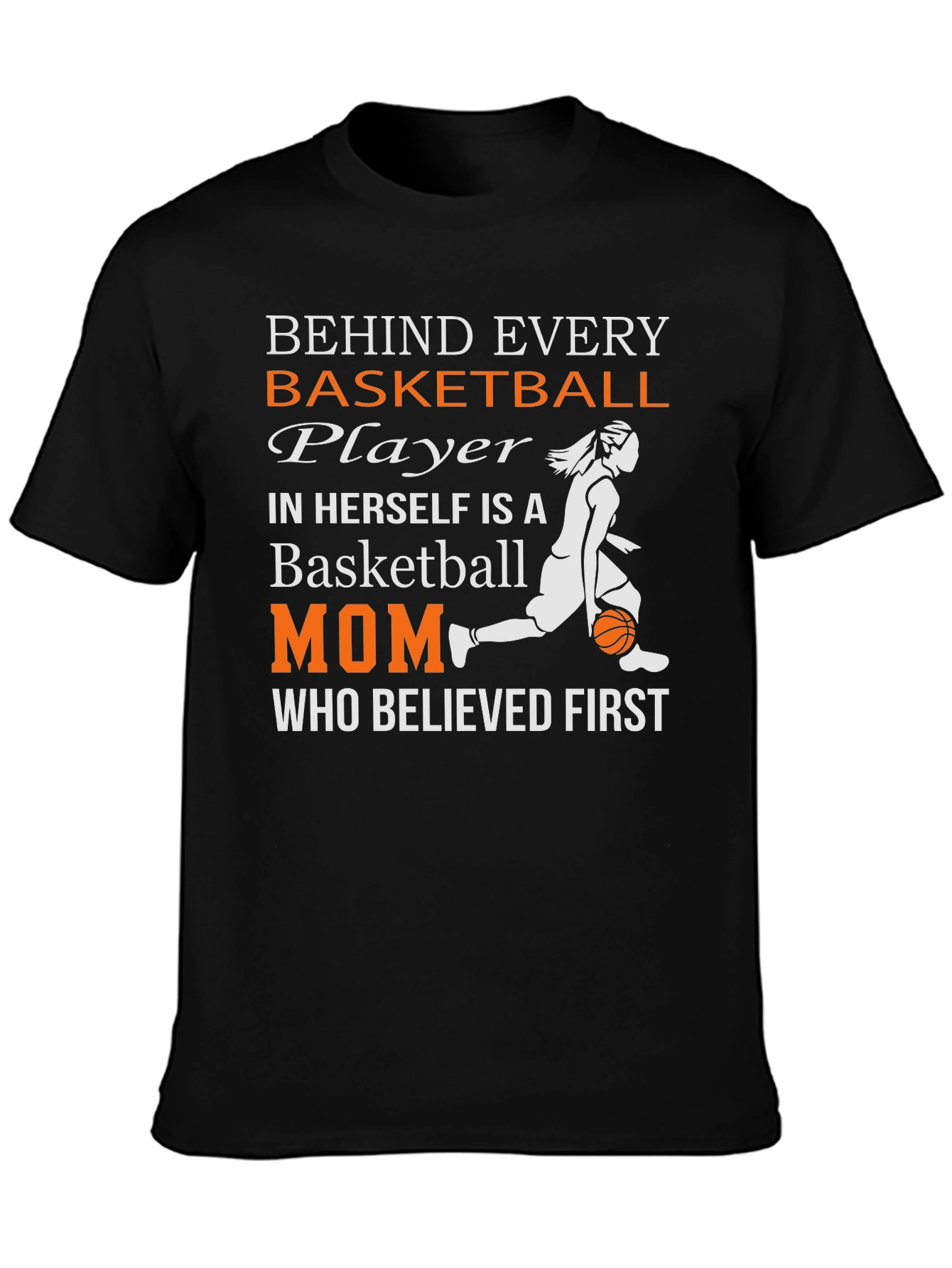 Basketball Mom T-Shirt - Player Support