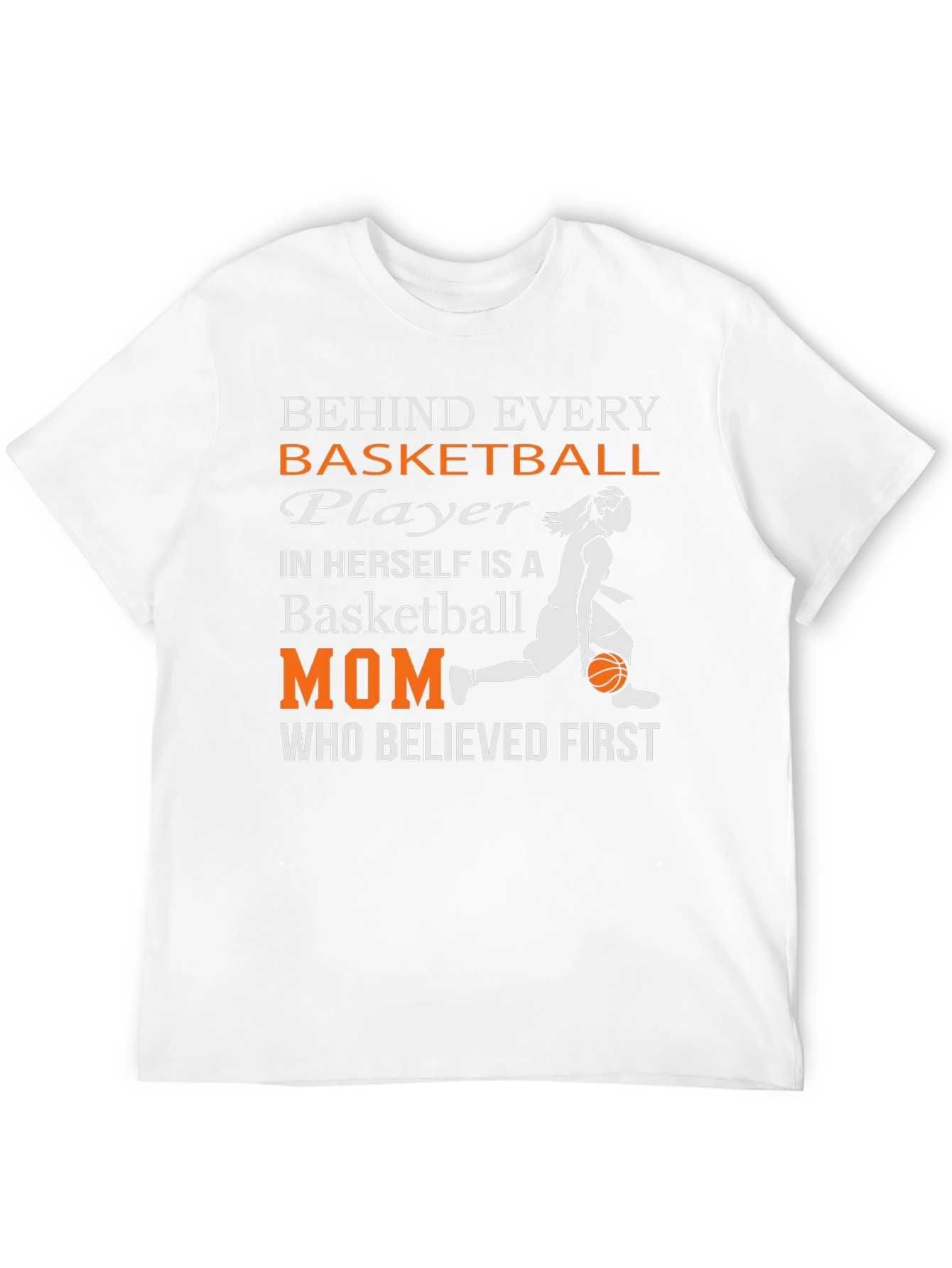 Basketball Mom T-Shirt - Player Support