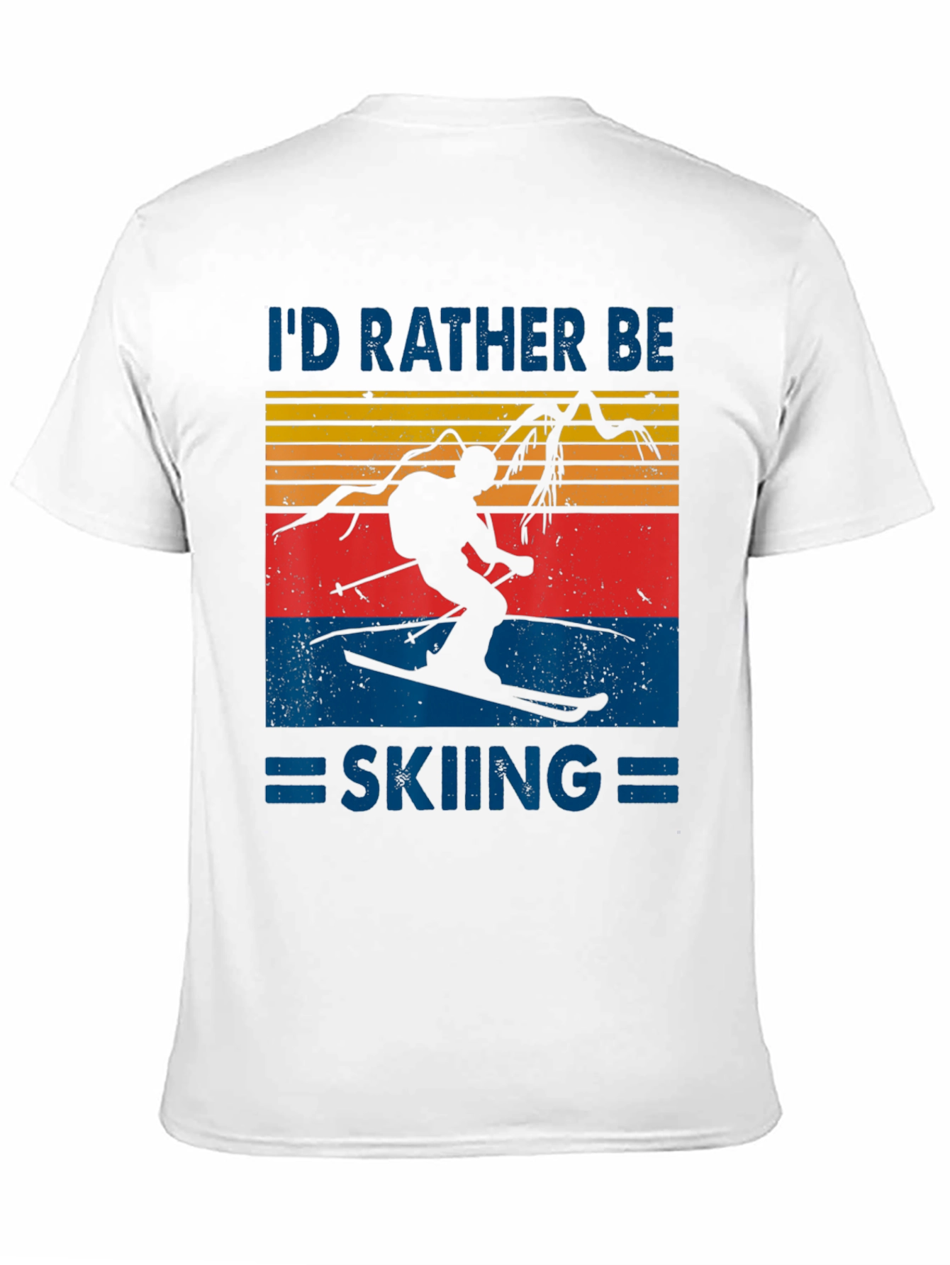 Id Rather Be Skiing Graphic T-Shirt