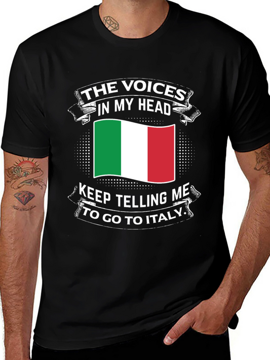 Funny Italy Flag T-Shirt