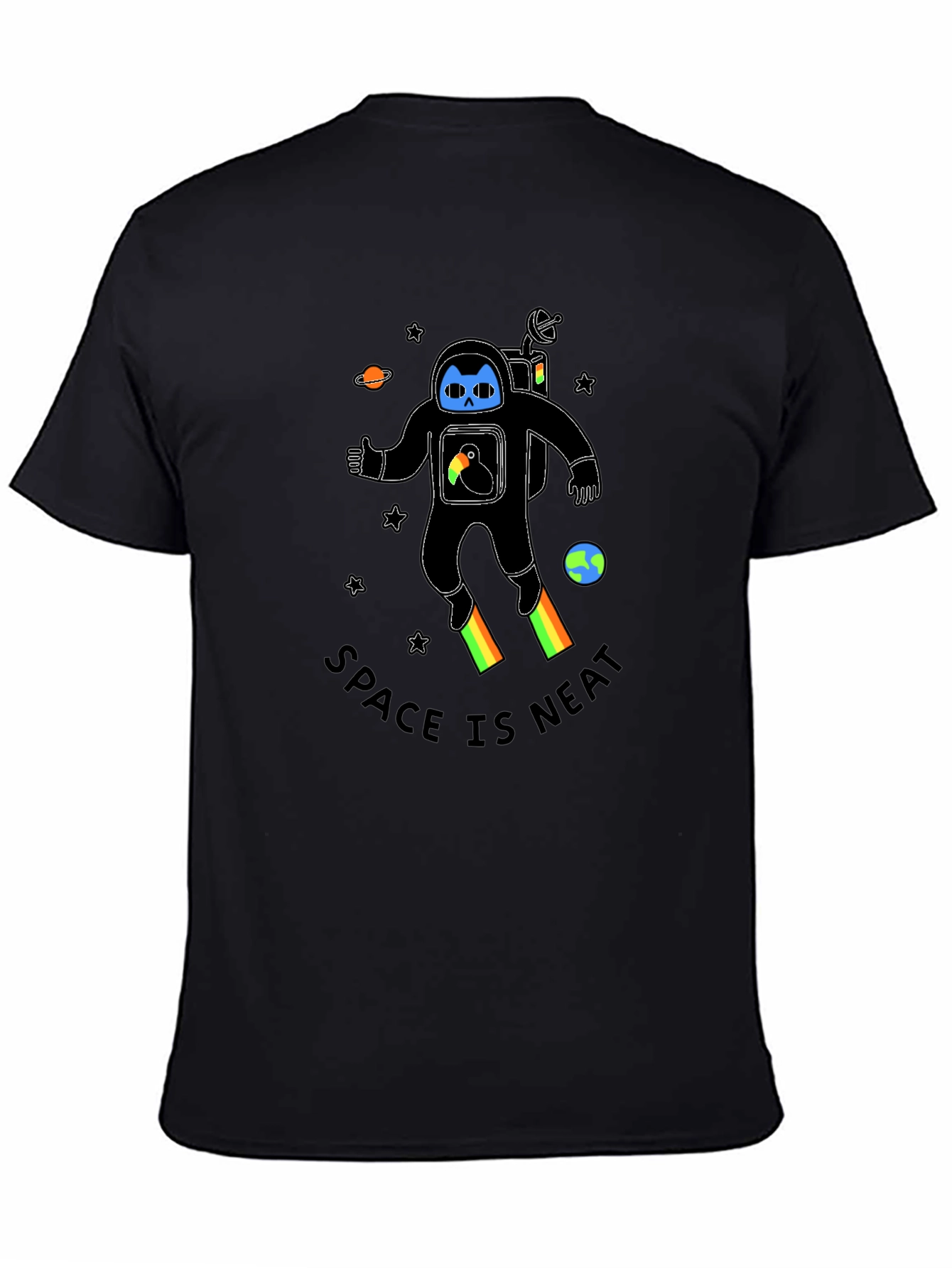 Space Is Neat Graphic T-Shirt