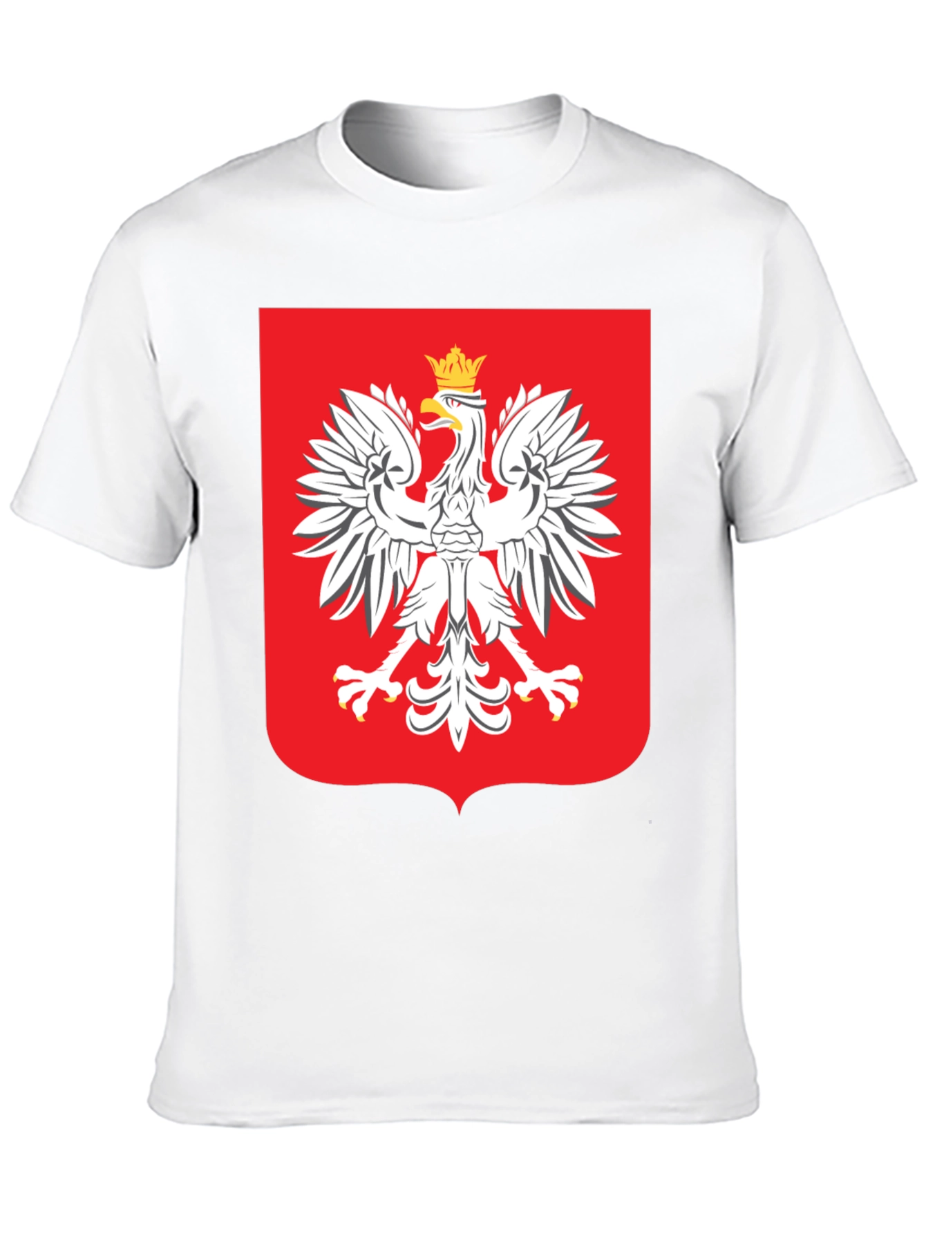 Poland Eagle Crest T-Shirt - Black