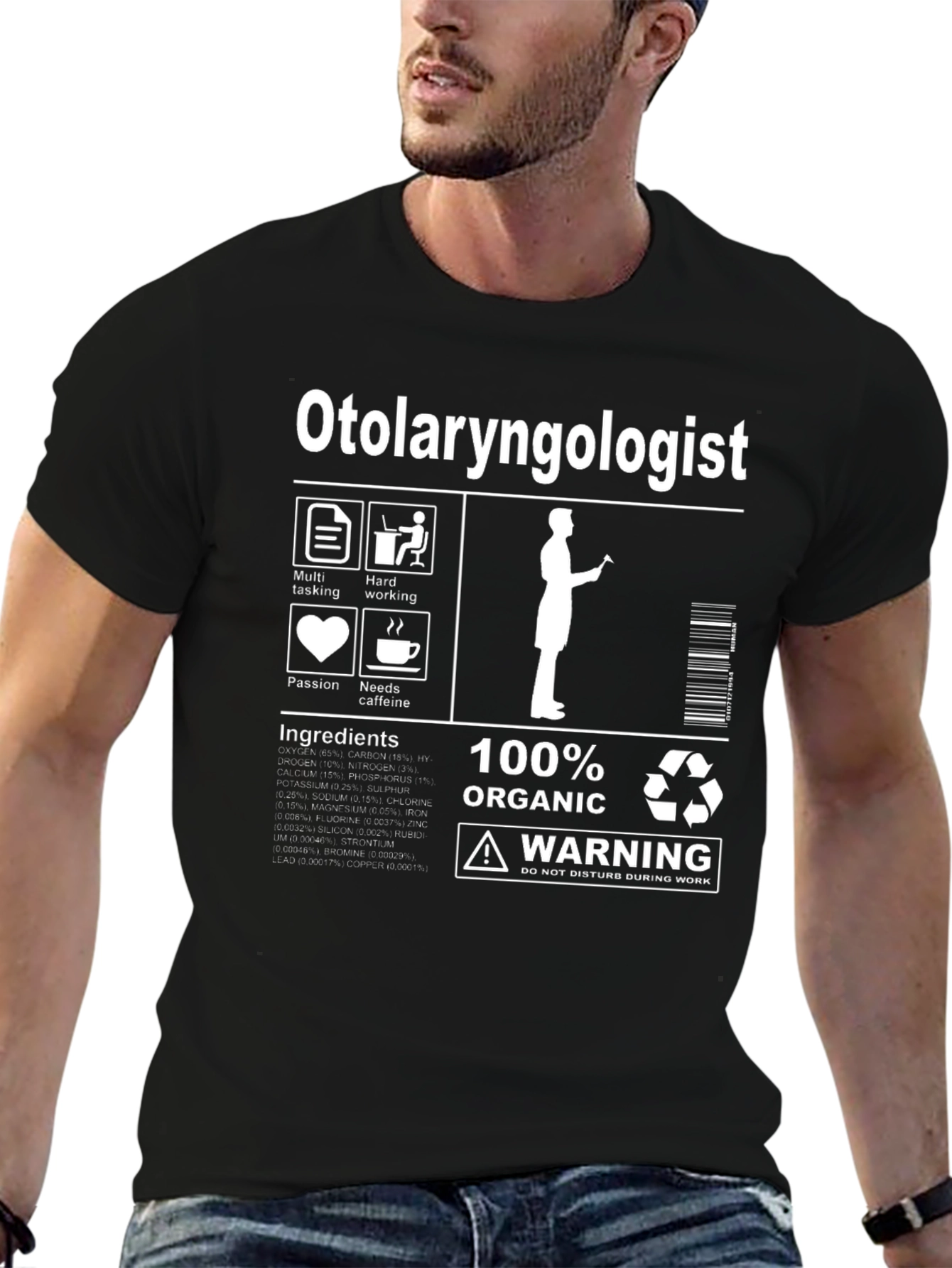 Otolaryngologist Organic Ingredients T-Shirt