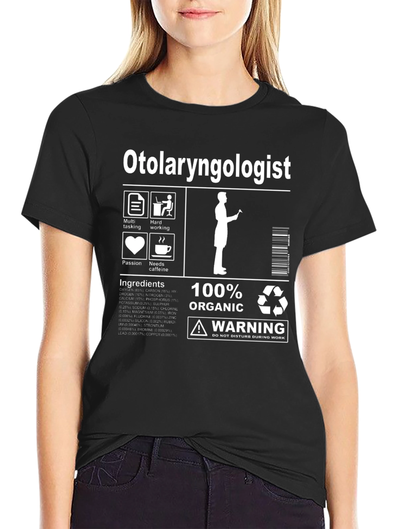 Otolaryngologist Organic Ingredients T-Shirt