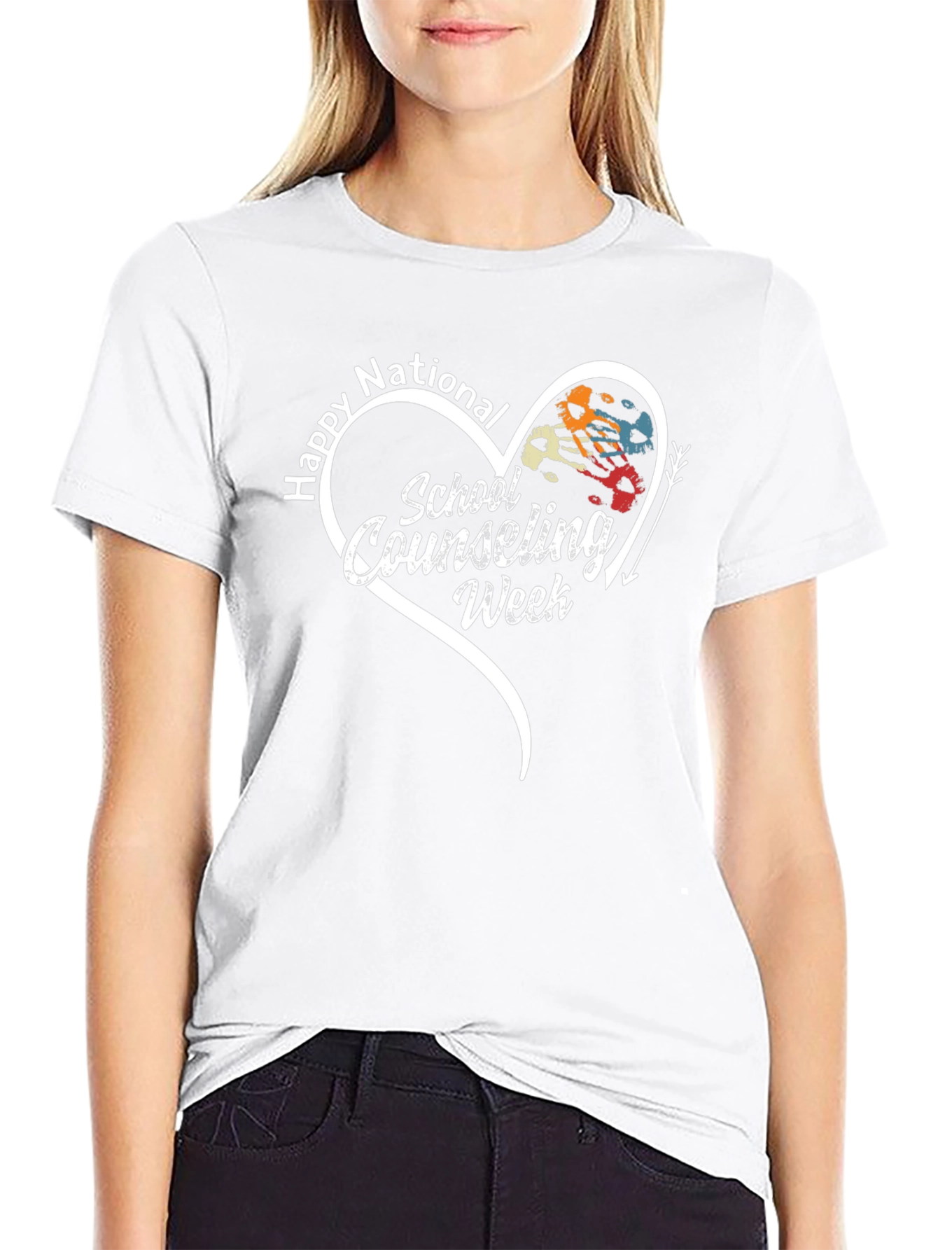 School Counseling Week Heart T-Shirt