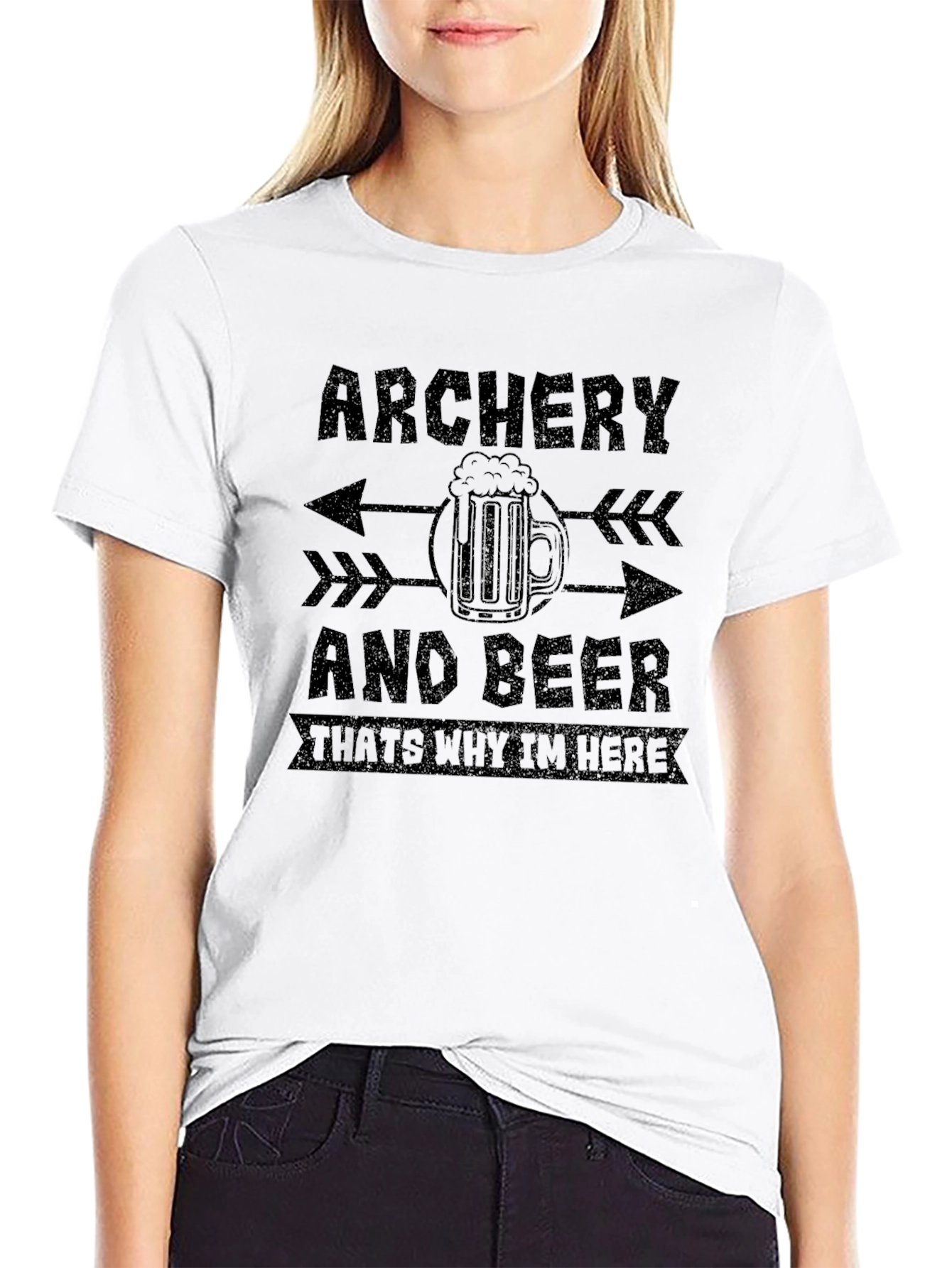 Archery & Beer Graphic T-Shirt