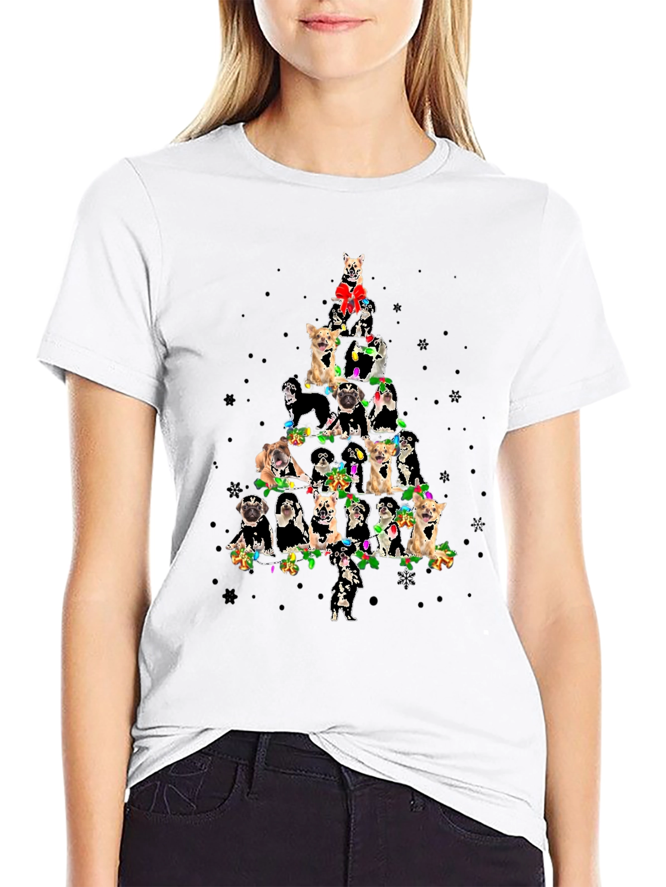 Dog Christmas Tree T-Shirt