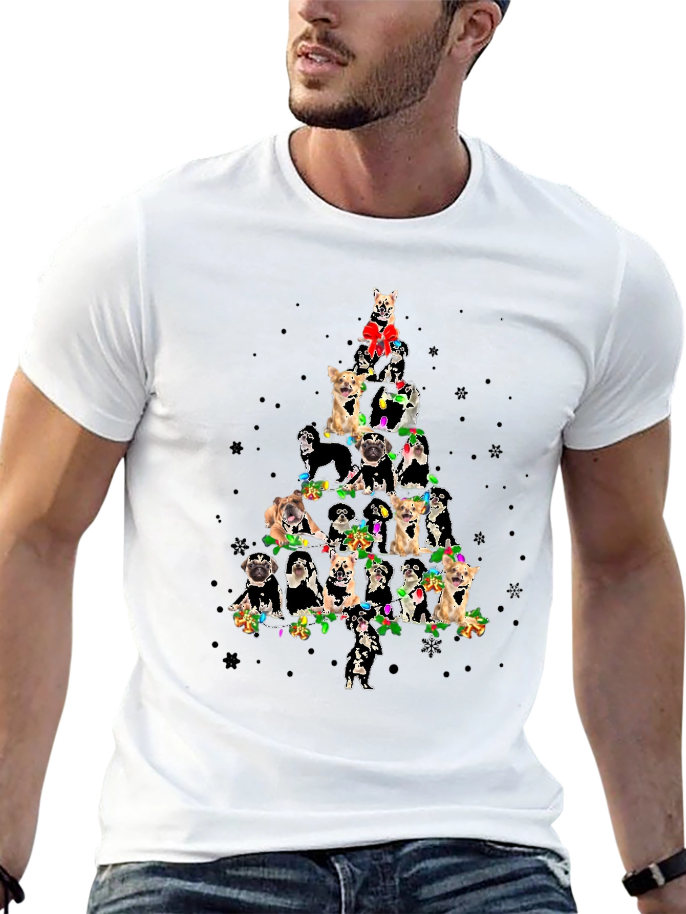 Dog Christmas Tree T-Shirt