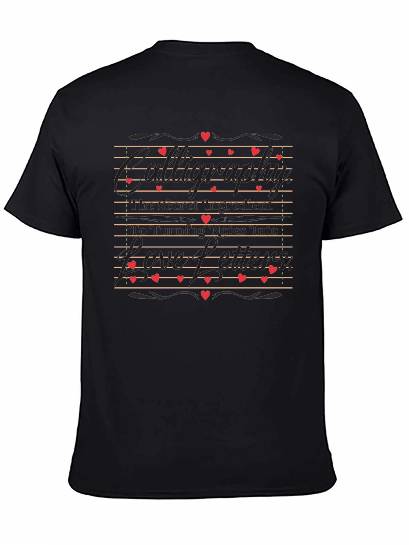 Romantic Love Letter Graphic Tee