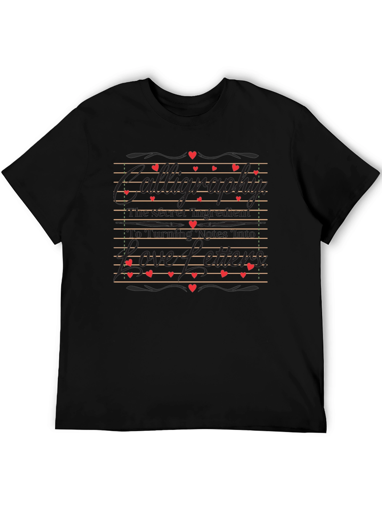 Romantic Love Letter Graphic Tee