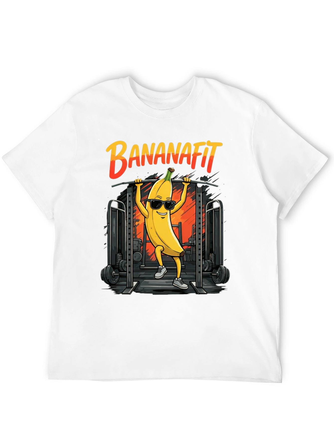 Bananafit Graphic T-Shirt - Workout Banana!
