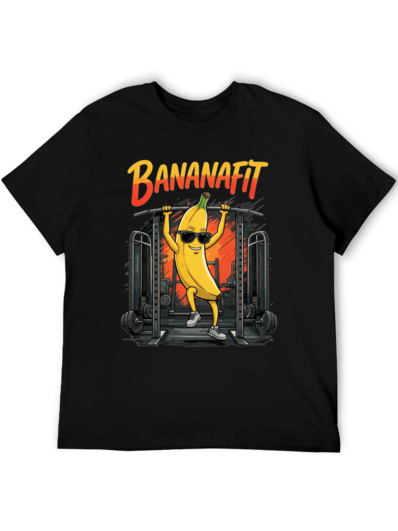 Bananafit Graphic T-Shirt - Workout Banana!