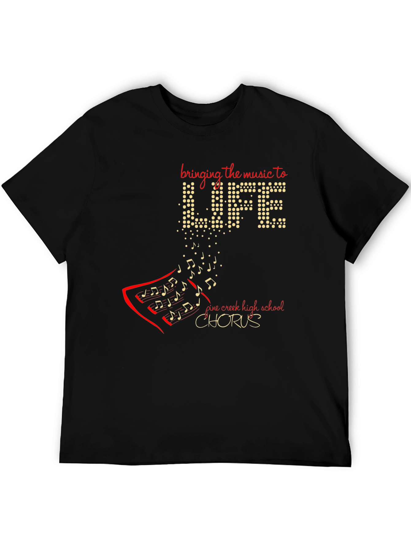 Bring The Music To Life Chorus T-Shirt