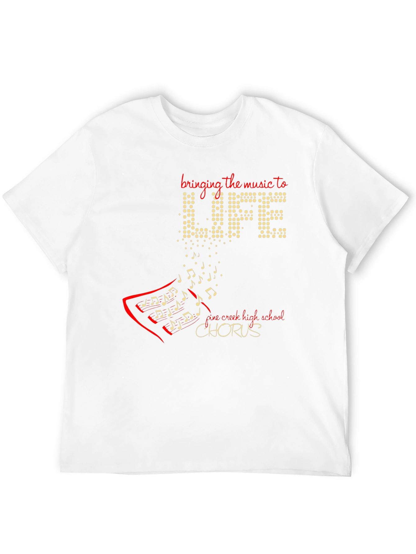 Bring The Music To Life Chorus T-Shirt