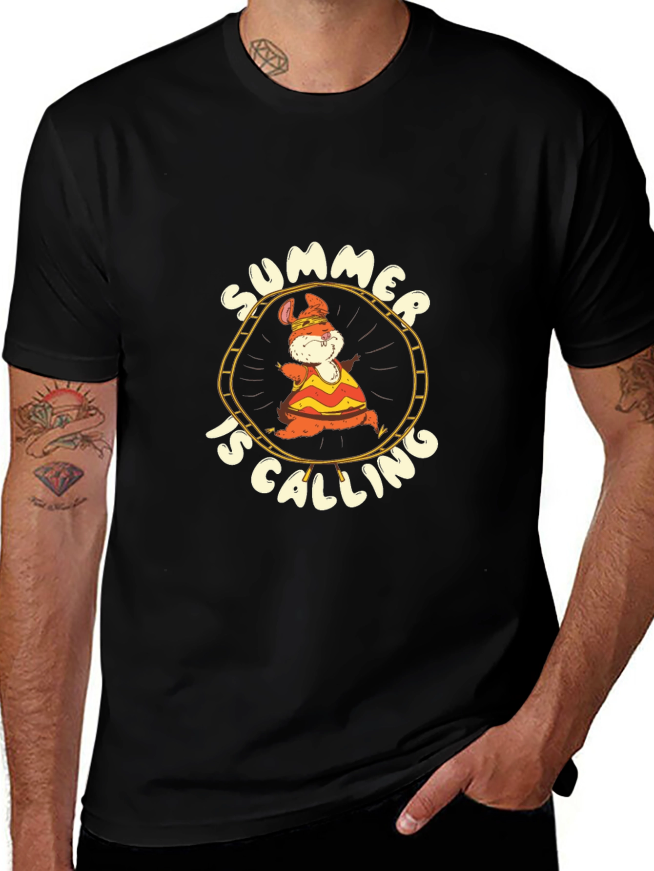 Summer Calling Graphic T-Shirt