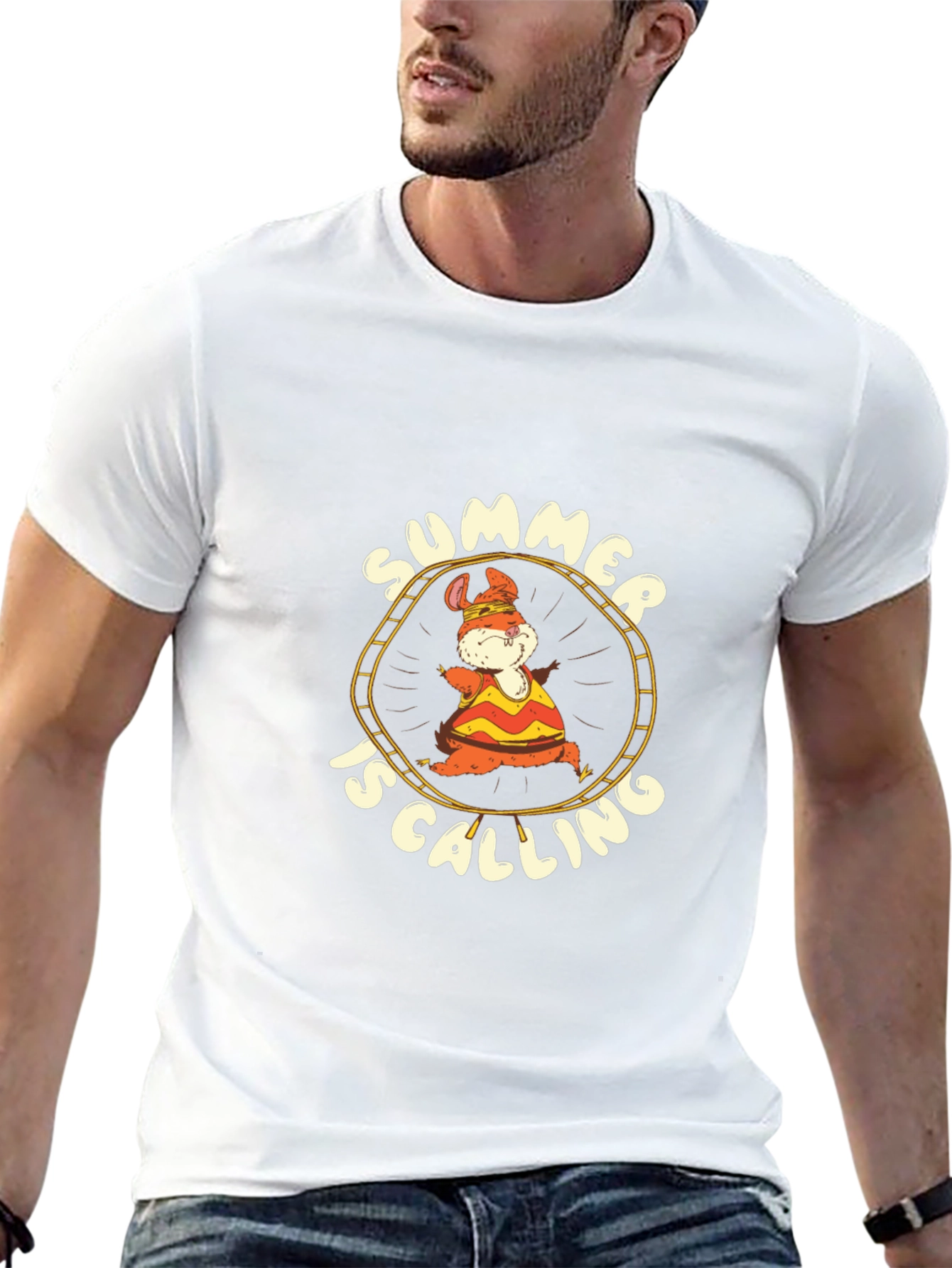 Summer Calling Graphic T-Shirt