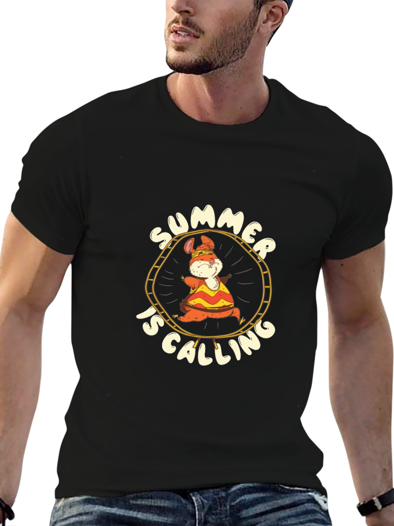 Summer Calling Graphic T-Shirt