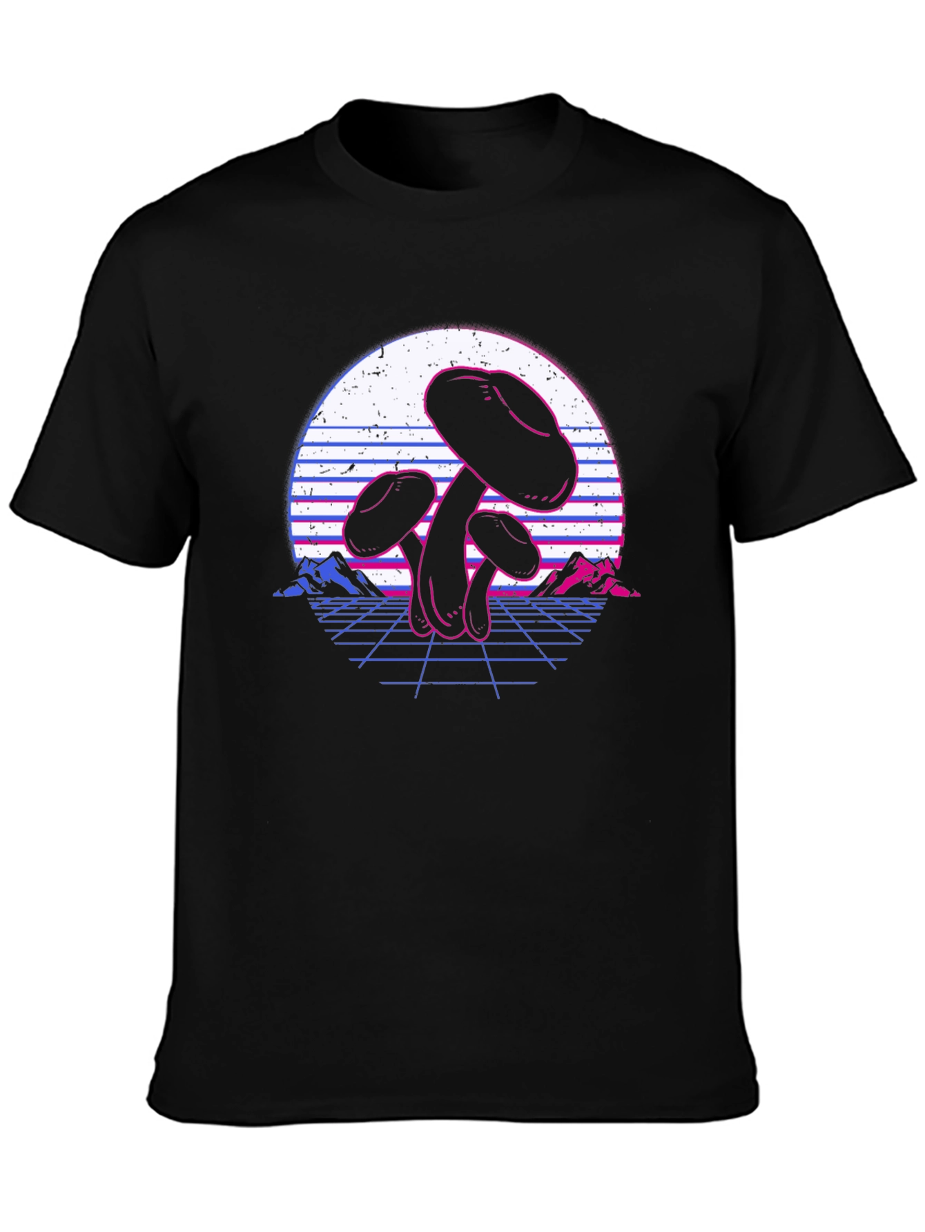 Retro Mushroom Graphic Tee