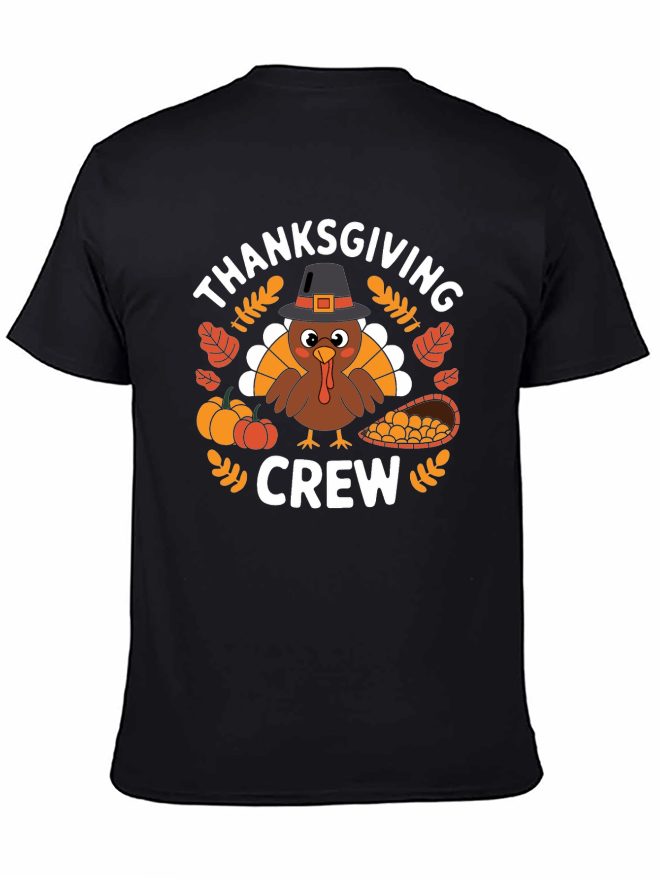 Thanksgiving Crew Graphic T-Shirt