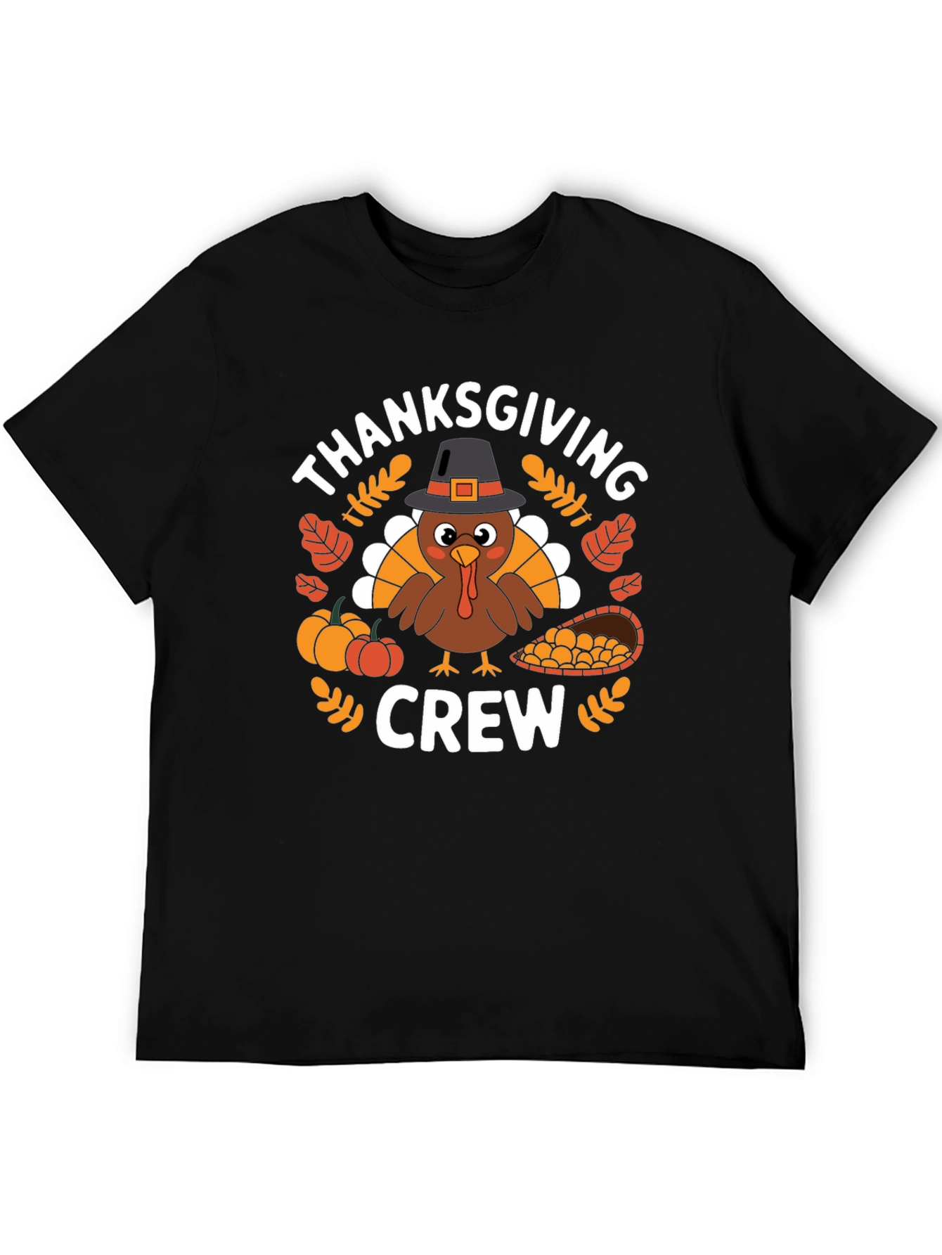 Thanksgiving Crew Graphic T-Shirt