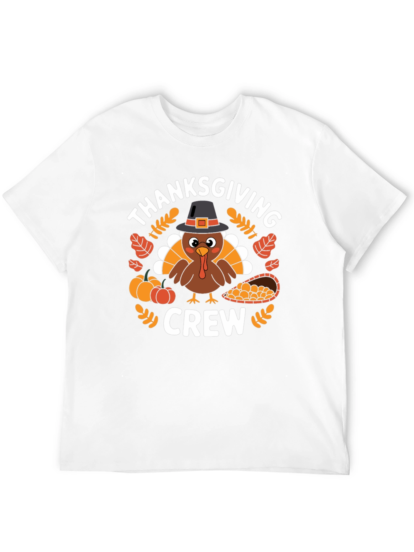 Thanksgiving Crew Graphic T-Shirt