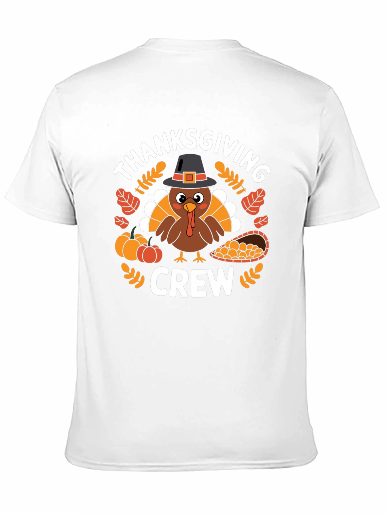 Thanksgiving Crew Graphic T-Shirt