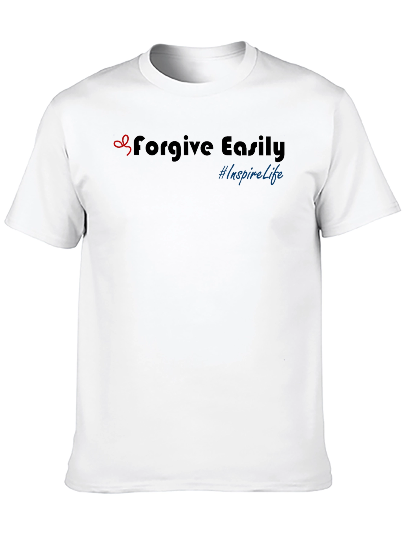 Forgive Easily Inspire Life Black Tee