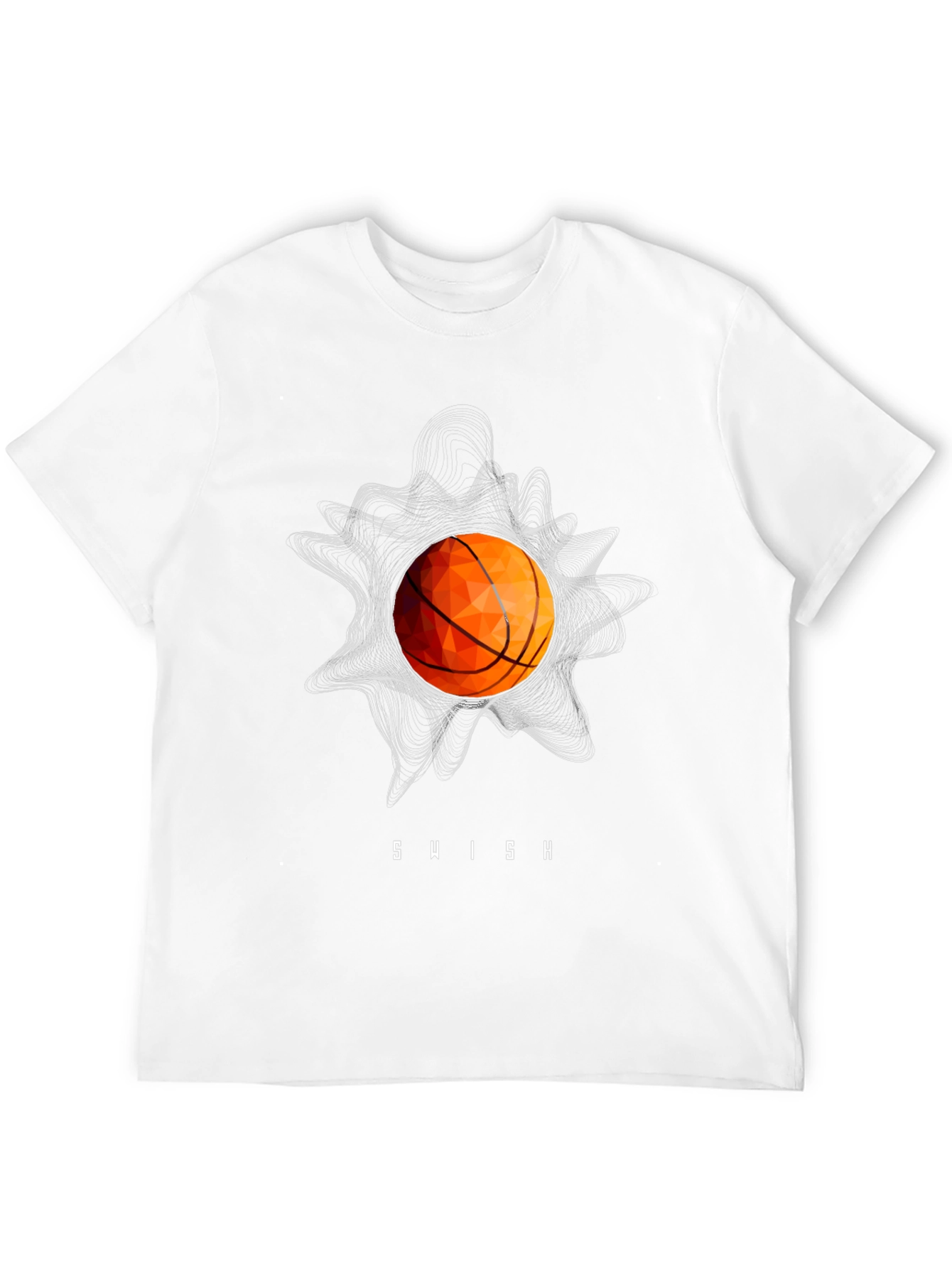 Swish Basketball Graphic T-Shirt