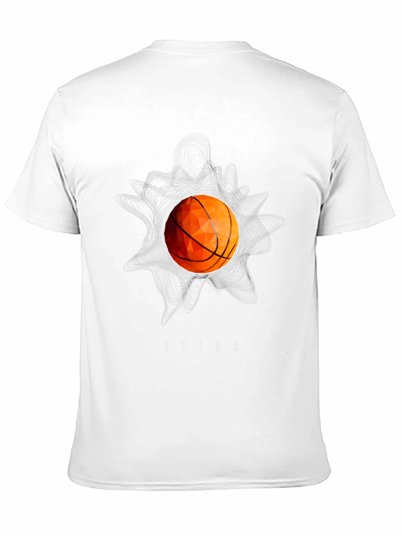 Swish Basketball Graphic T-Shirt
